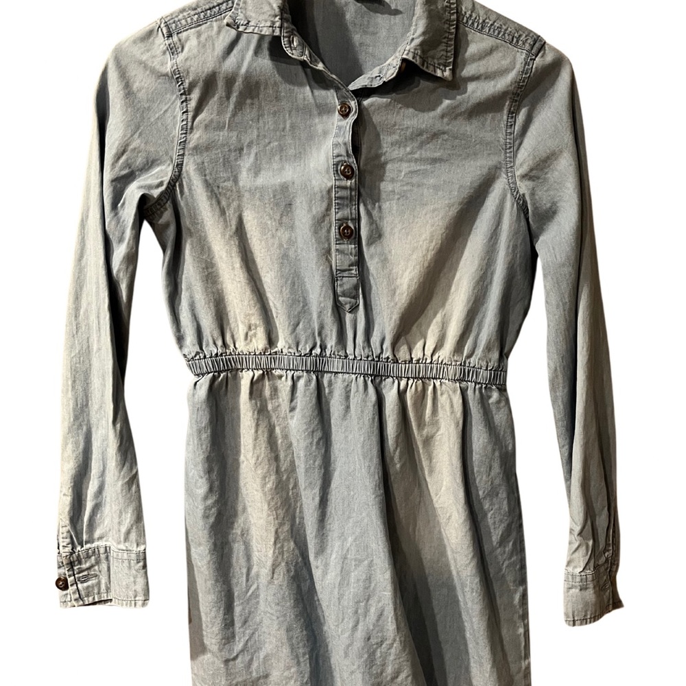 Denim Dress - Girls size L